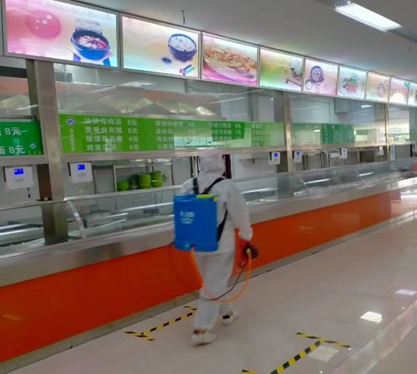 速净虫控施工现场